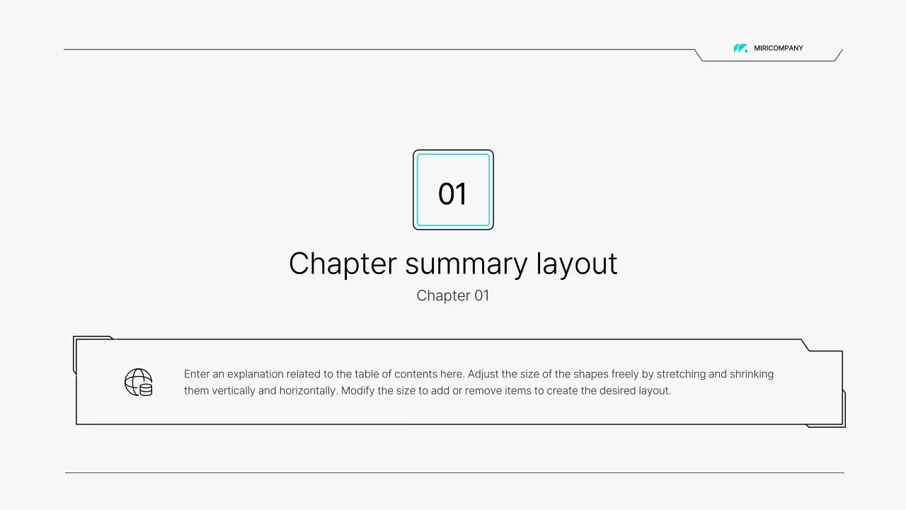 White Modern Electronic Presentation