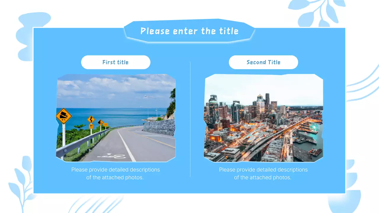 Blue Modern Ocean Presentation