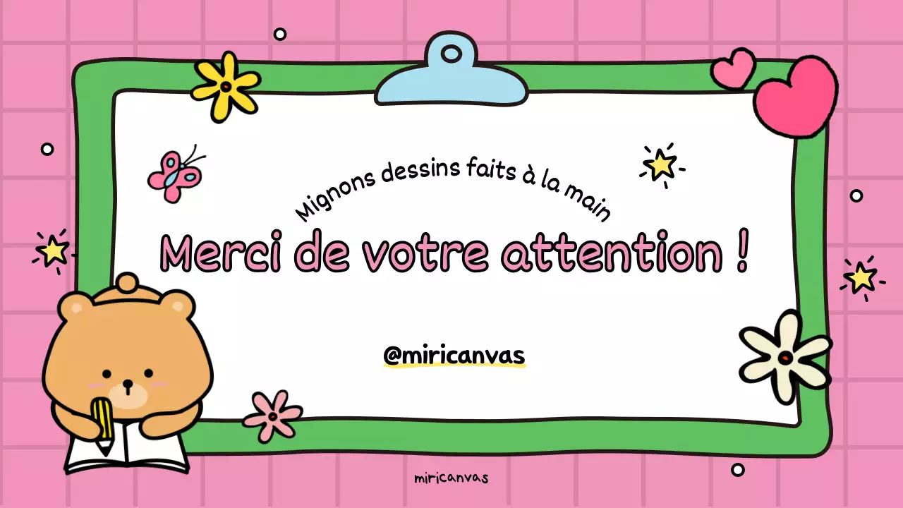 Une jolie promotion éducative rose et verte