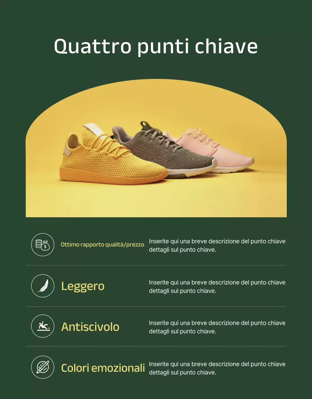Una carrellata di scarpe estive semplici in verde e a prezzi accessibili