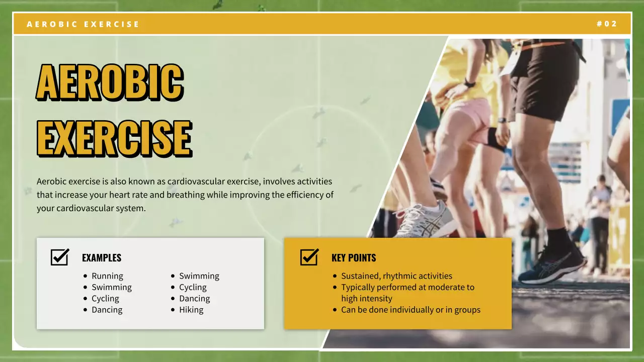 Green Modern Exercise Presentation