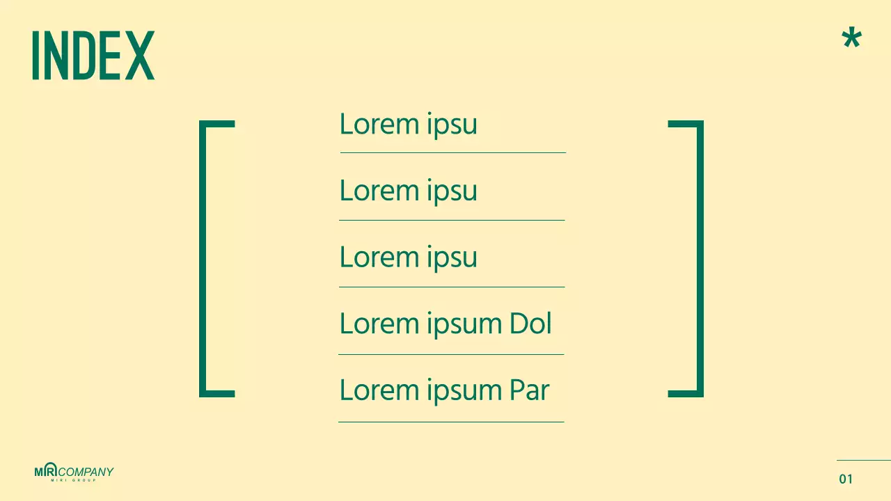 Grün hervorgehobene Produktplanungsberichte