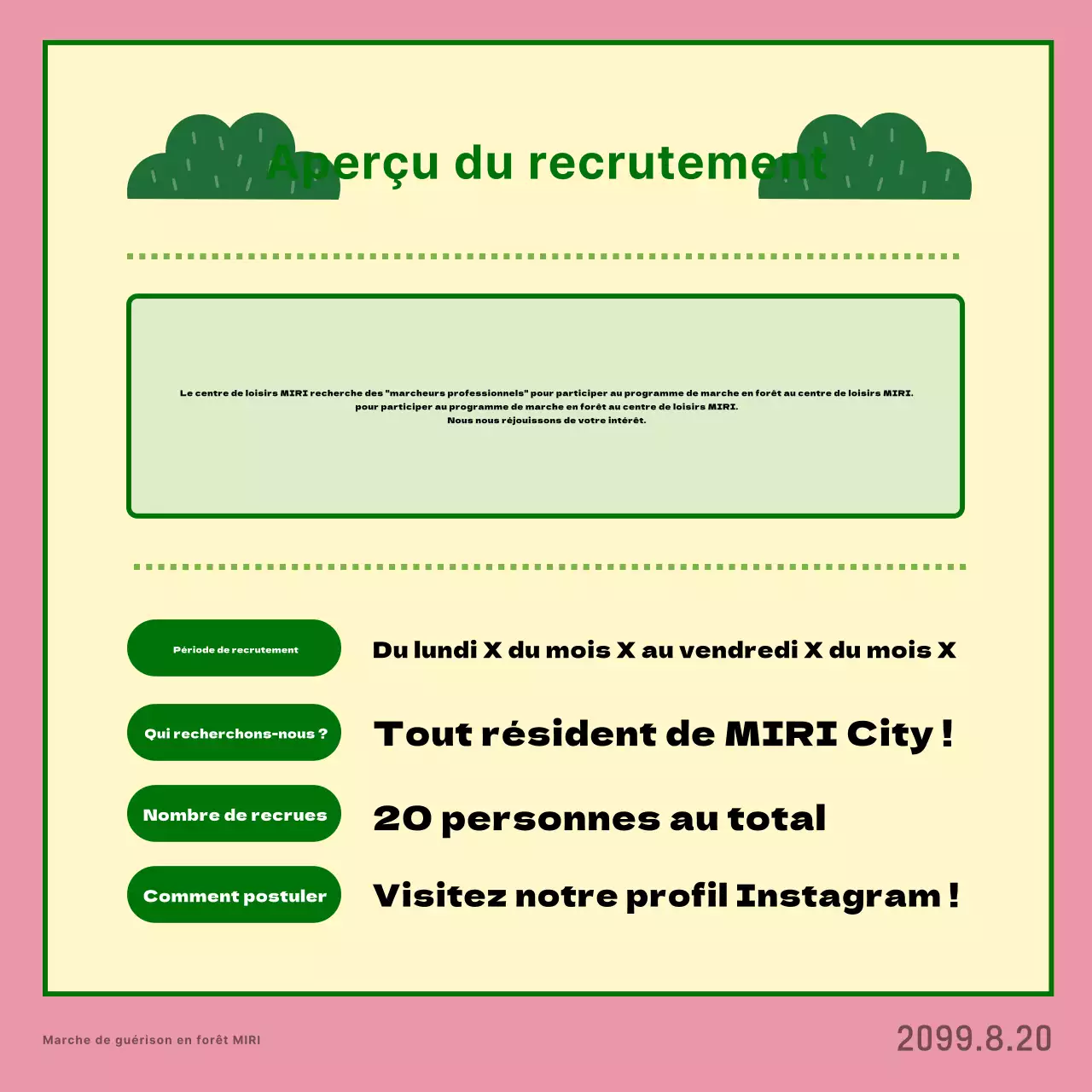 Promouvoir le programme de la Marche rose