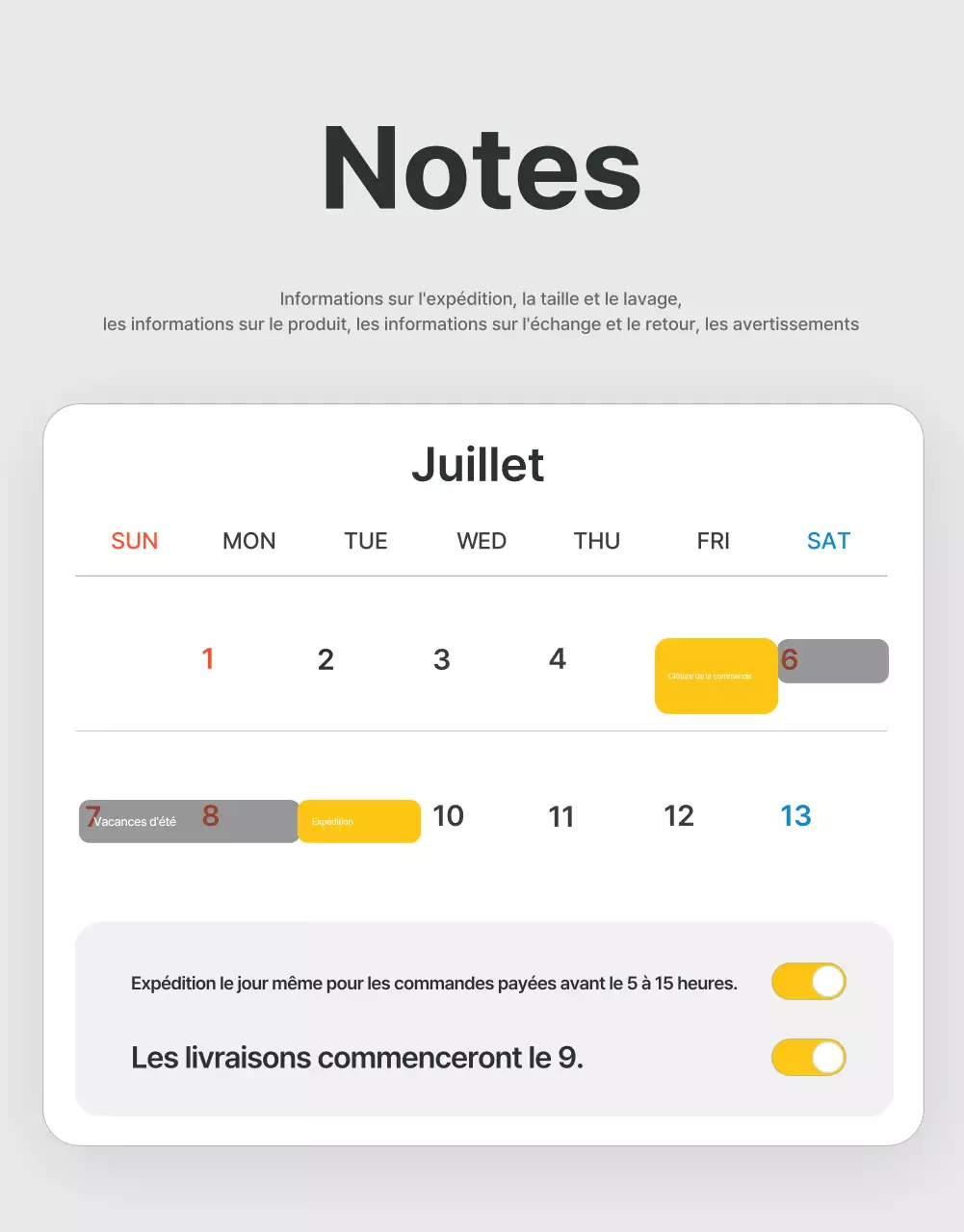 Annonces et précautions dans le centre commercial de la mode en gris et bleu clair