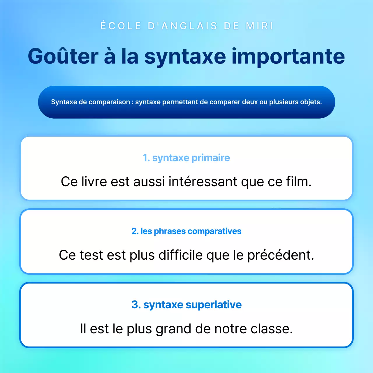 Des accents bleus et menthe pour promouvoir les conférences spéciales d'été du TOEIC