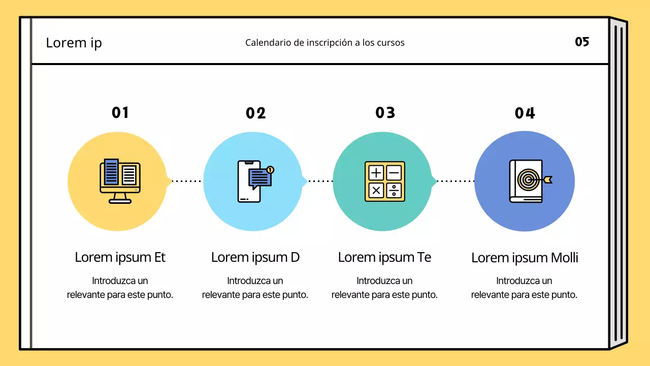 Un sencillo plan de clases para las vacaciones de verano en amarillo y azul
