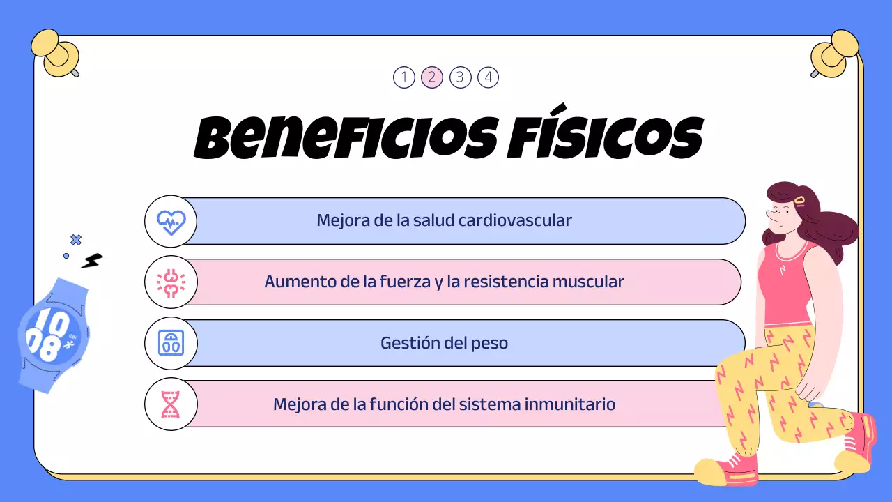 Material deportivo escolar de moda en azul y rosa