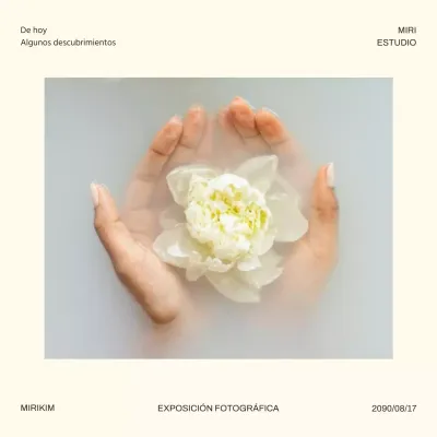 Puesto promocional para un expositor de verano minimalista en amarillo y blanco