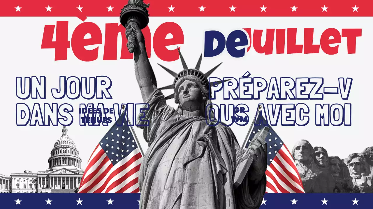 Conseils de mode vintage pour le 4 juillet en bleu et rouge