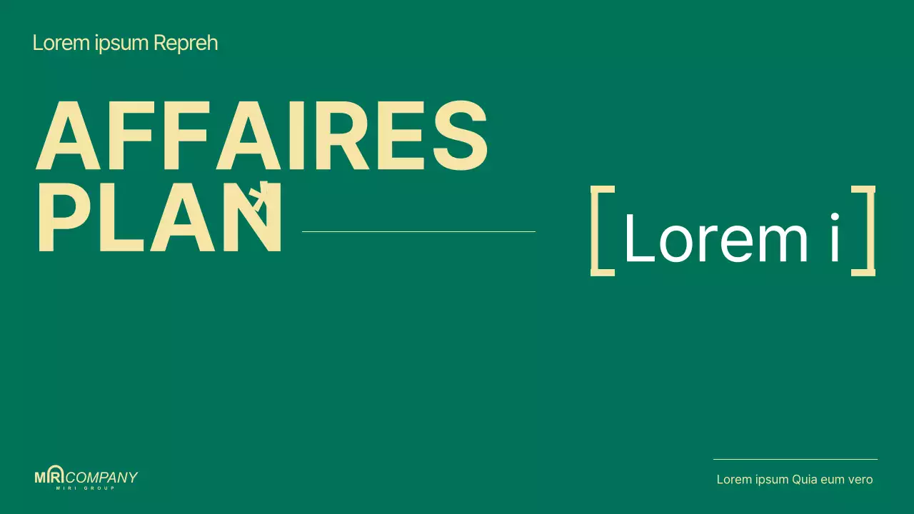 Rapports sur la planification des produits surlignés en vert