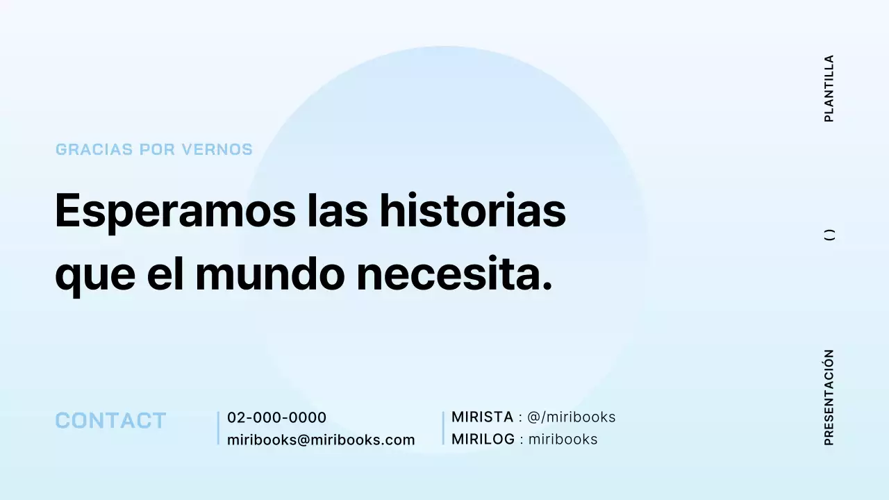 Propuesta de libro minimalista en azul claro y menta
