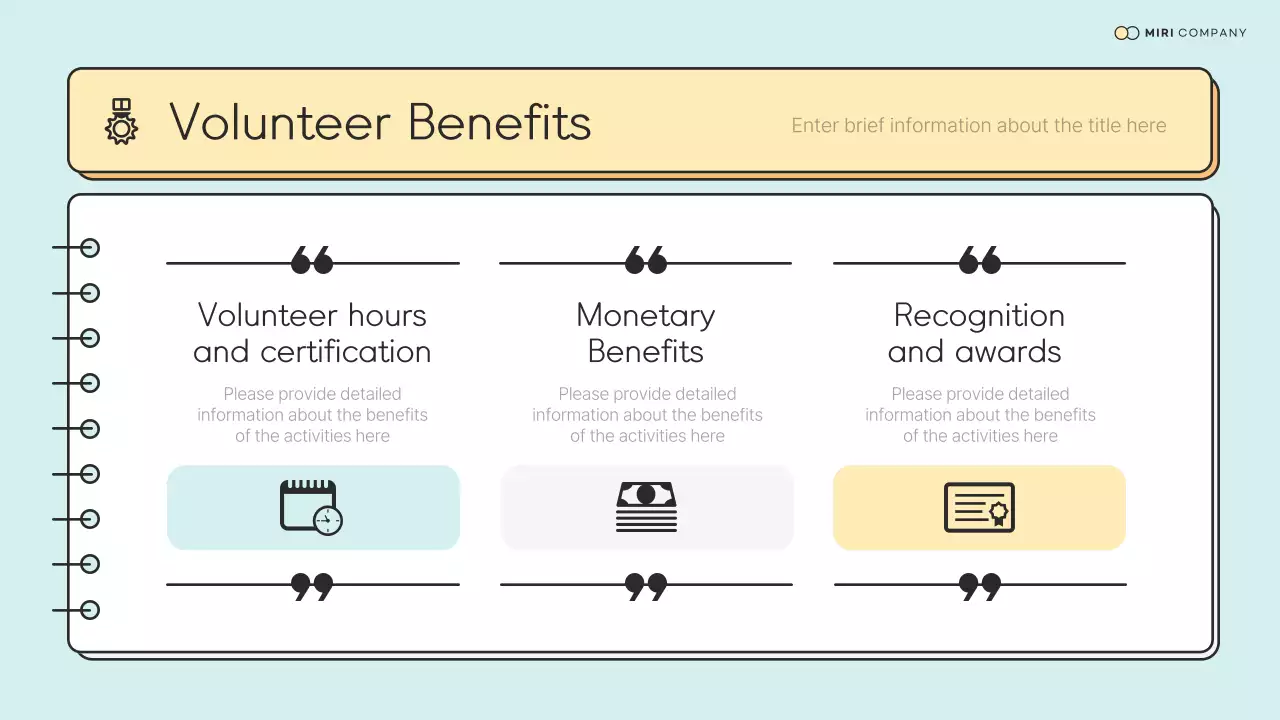 Beige Simple Volunteer Orientation Guide Presentation