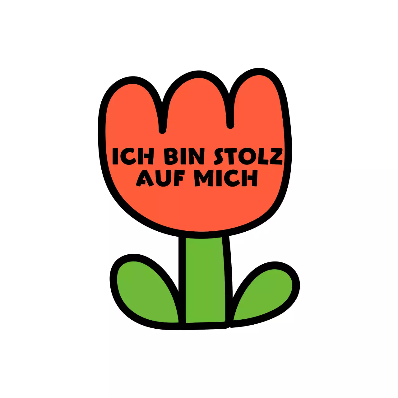 Niedliche, personalisierte Waren mit floralen Illustrationen und Sprüchen