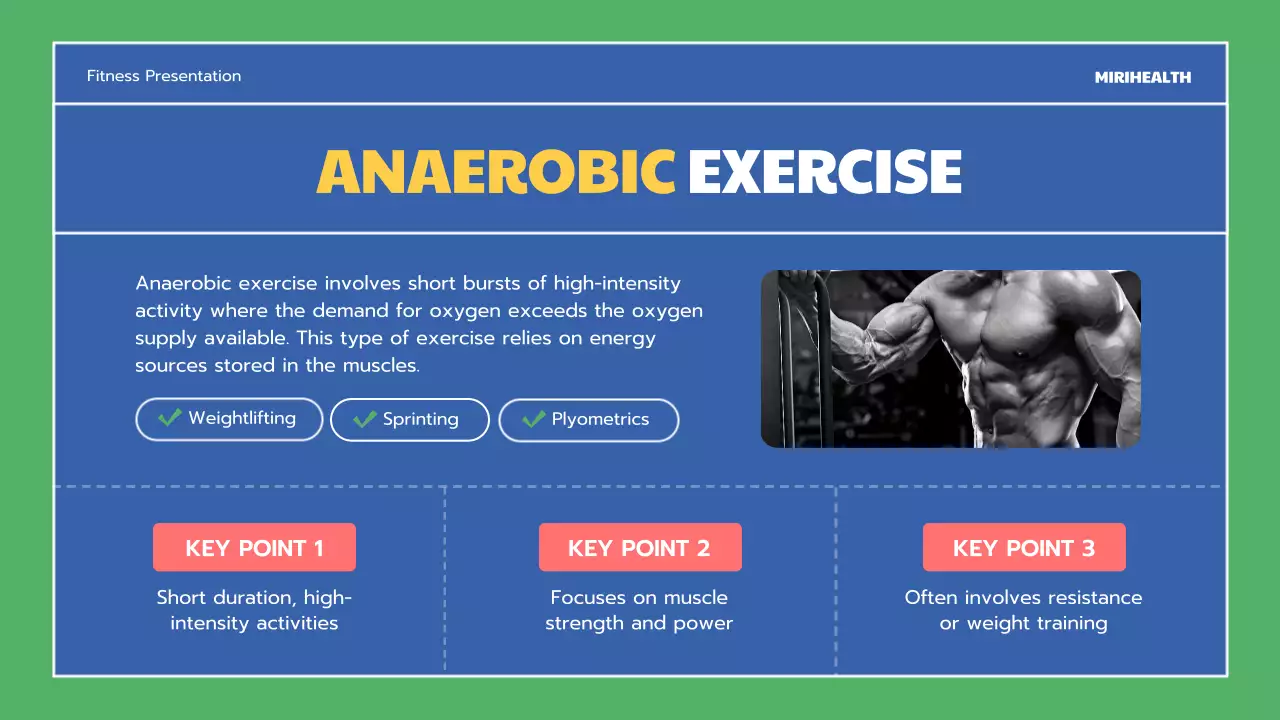 Blue Simple Fitness Guide Presentation