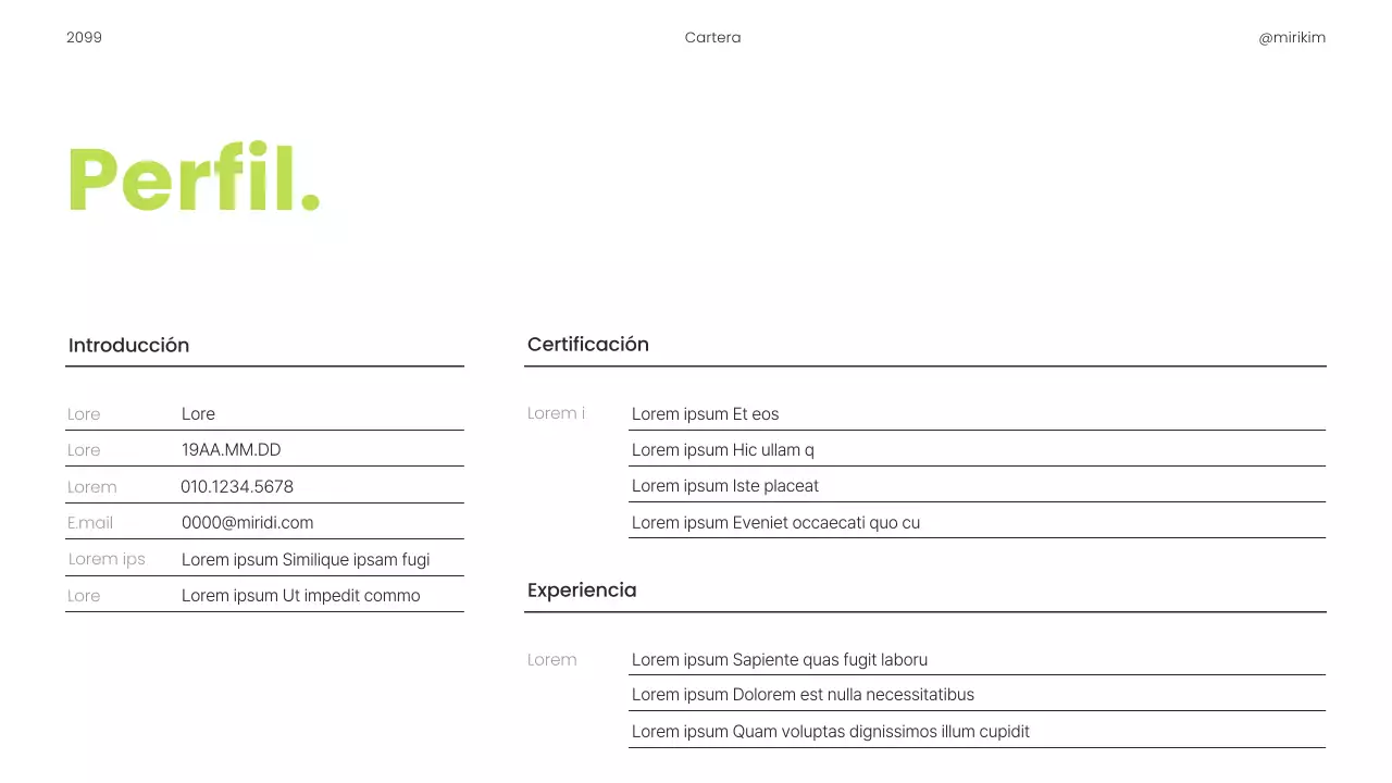 Una sencilla cartera imprimible en verde lima y negro