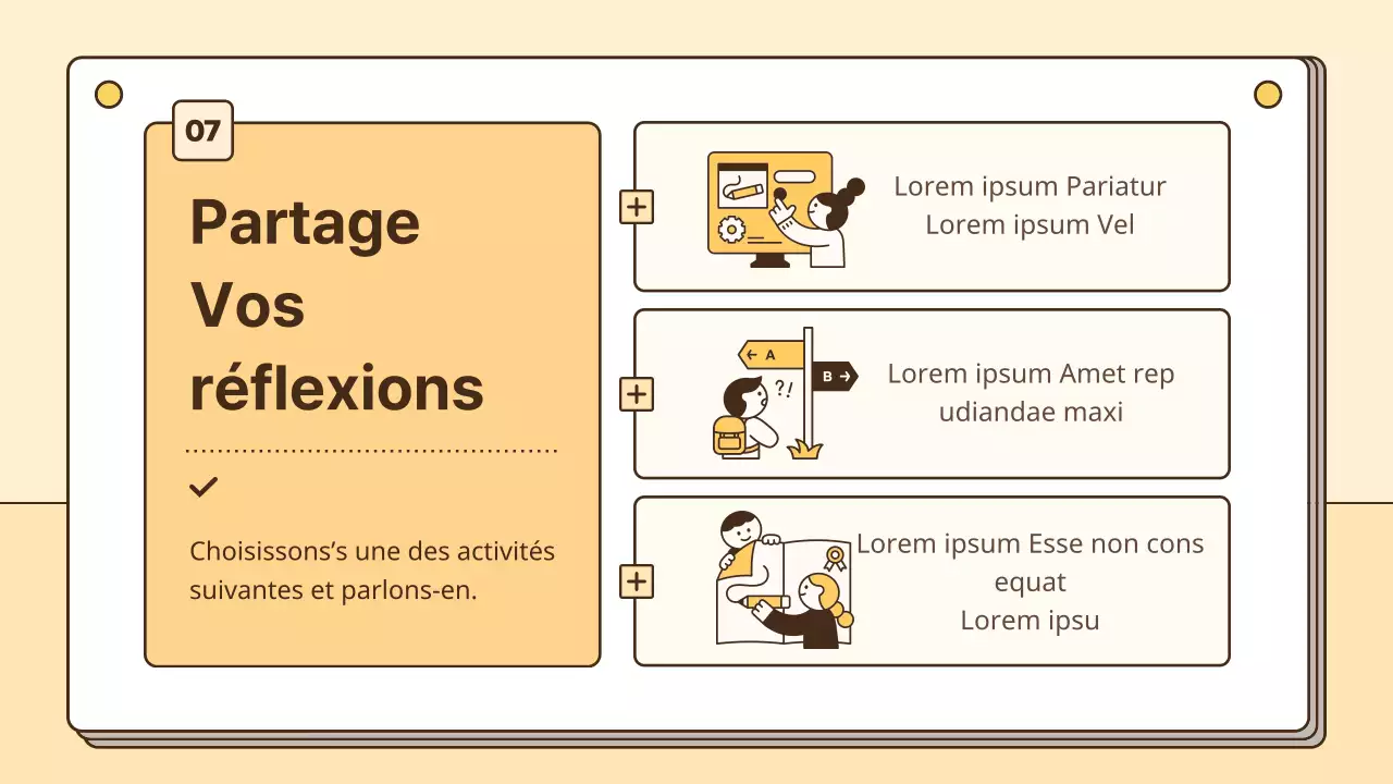 Ressources en lecture pour les élèves en jaune et blanc