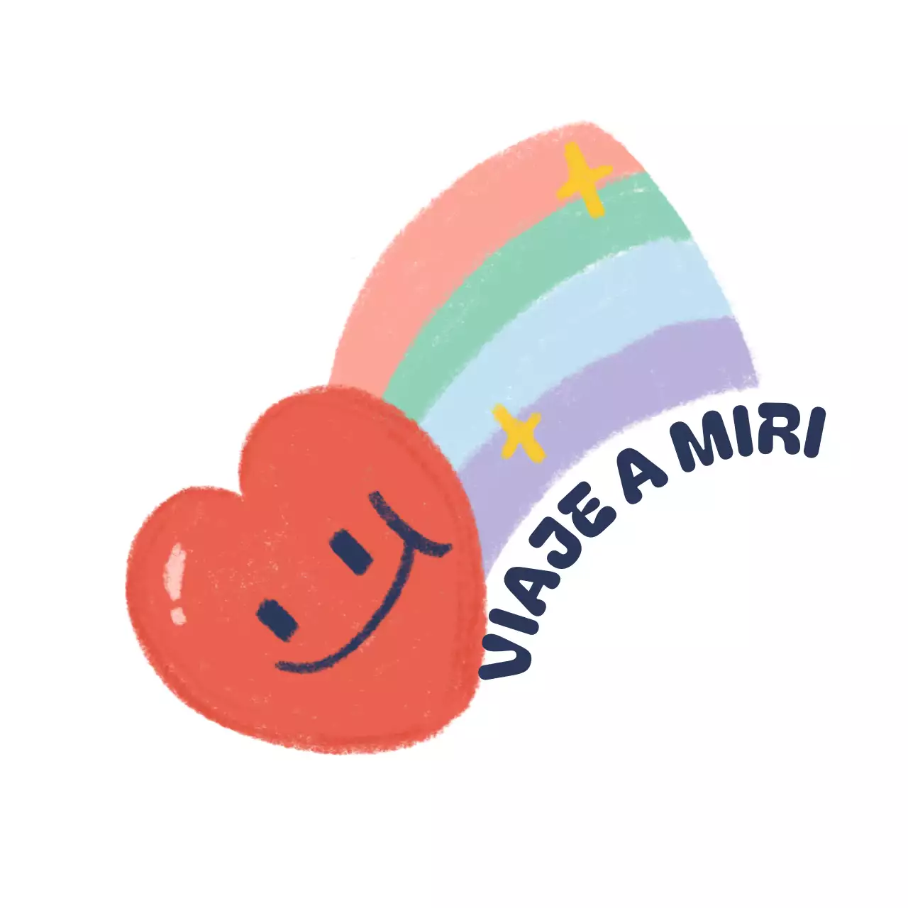 Arco iris multicolor ilustración concepto agencia de viajes mercancía