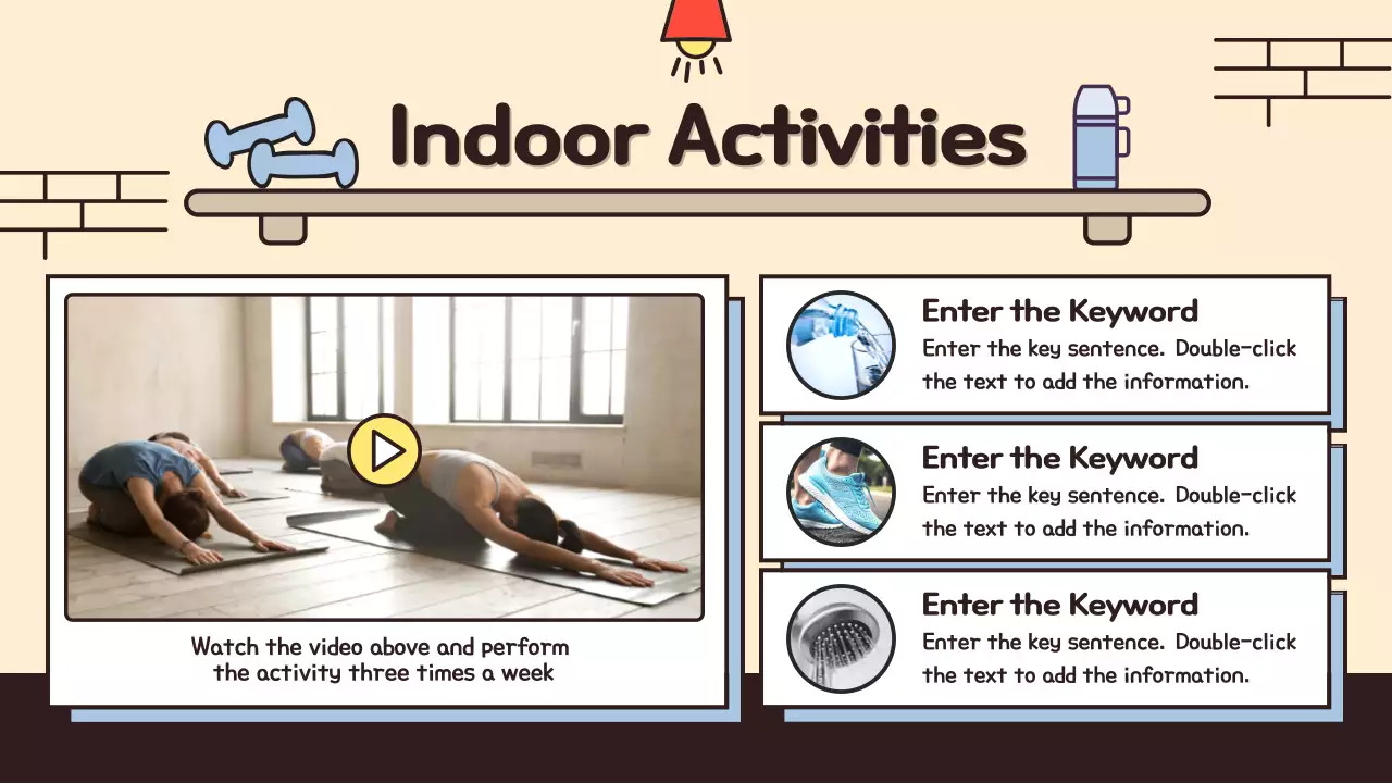 Beige Retro Staycation Guide Presentation