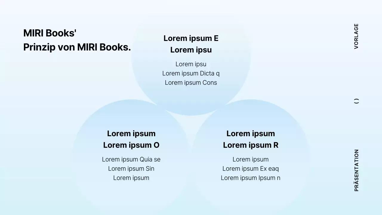 Minimalistischer Buchvorschlag in Hellblau und Minze