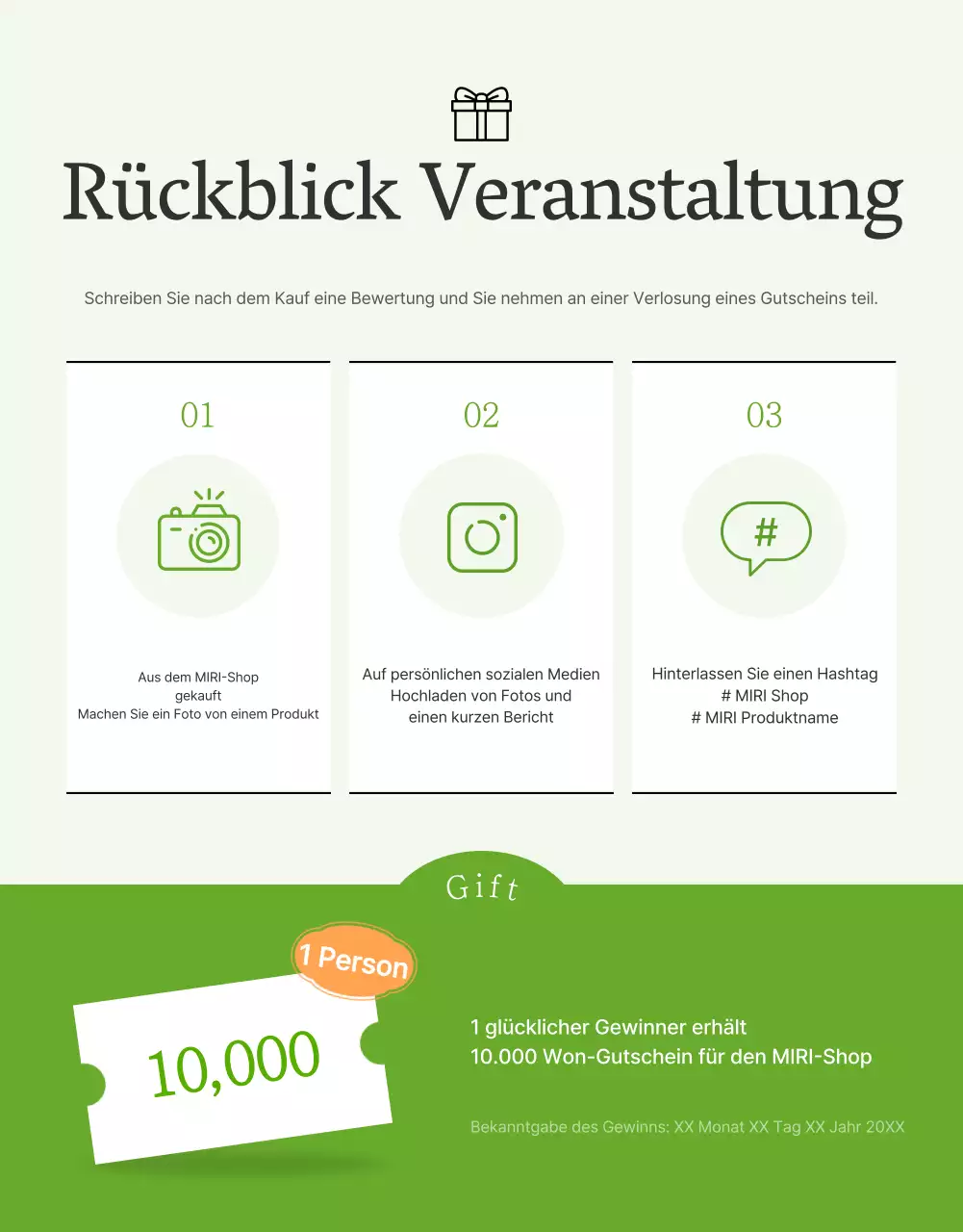 Förderung einer einfachen Salat-Review-Veranstaltung in Weiß und Lotusbohnen