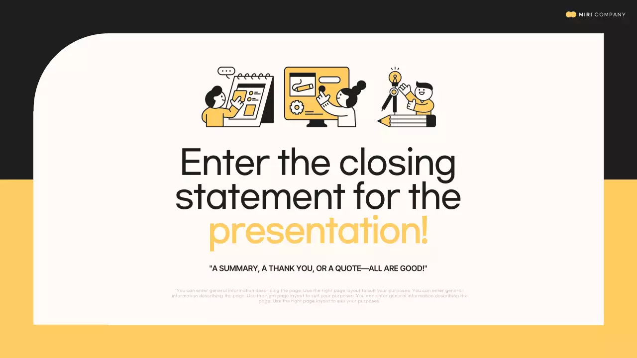 Yellow Modern Promotion Presentation