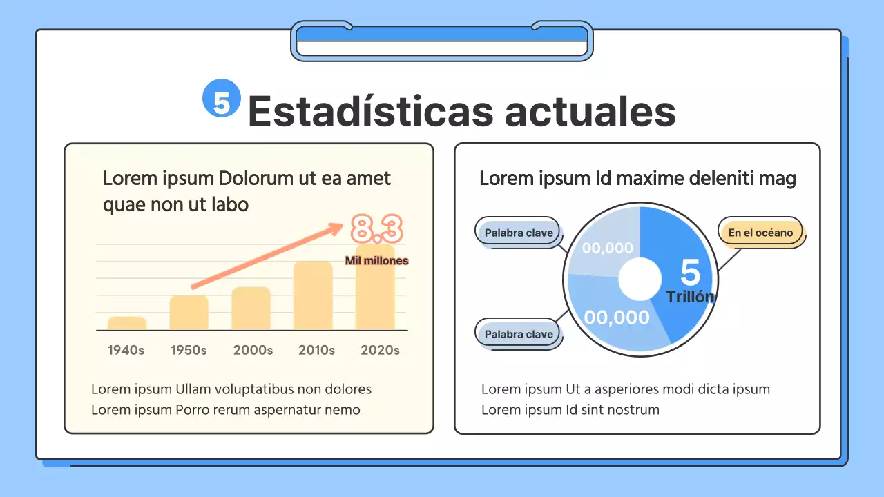 Un sencillo vídeo de formación azul y amarillo sobre cómo proteger nuestros océanos