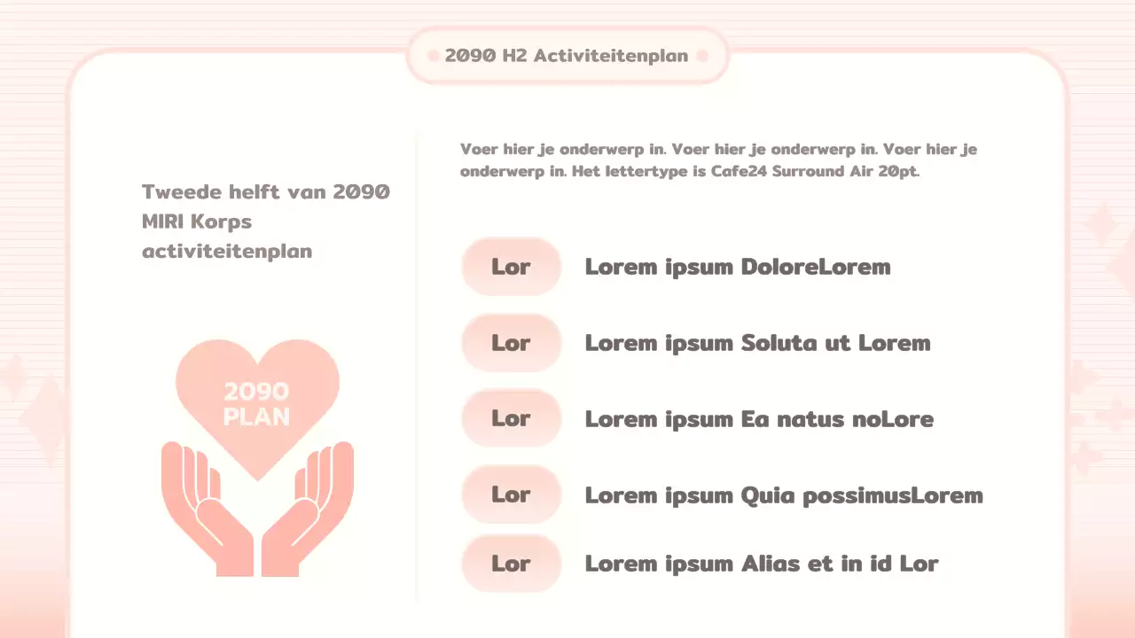 Trainingsmateriaal voor roze en rode korpsen