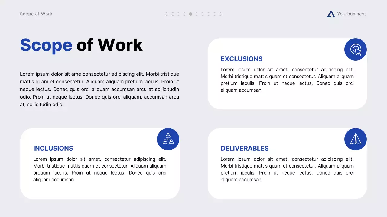 Blue Modern Project Presentation