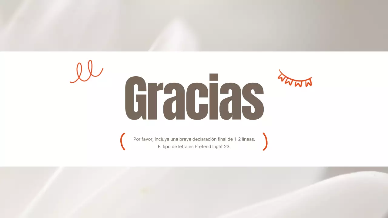 Explicación de las flores de verano de color naranja y marfil