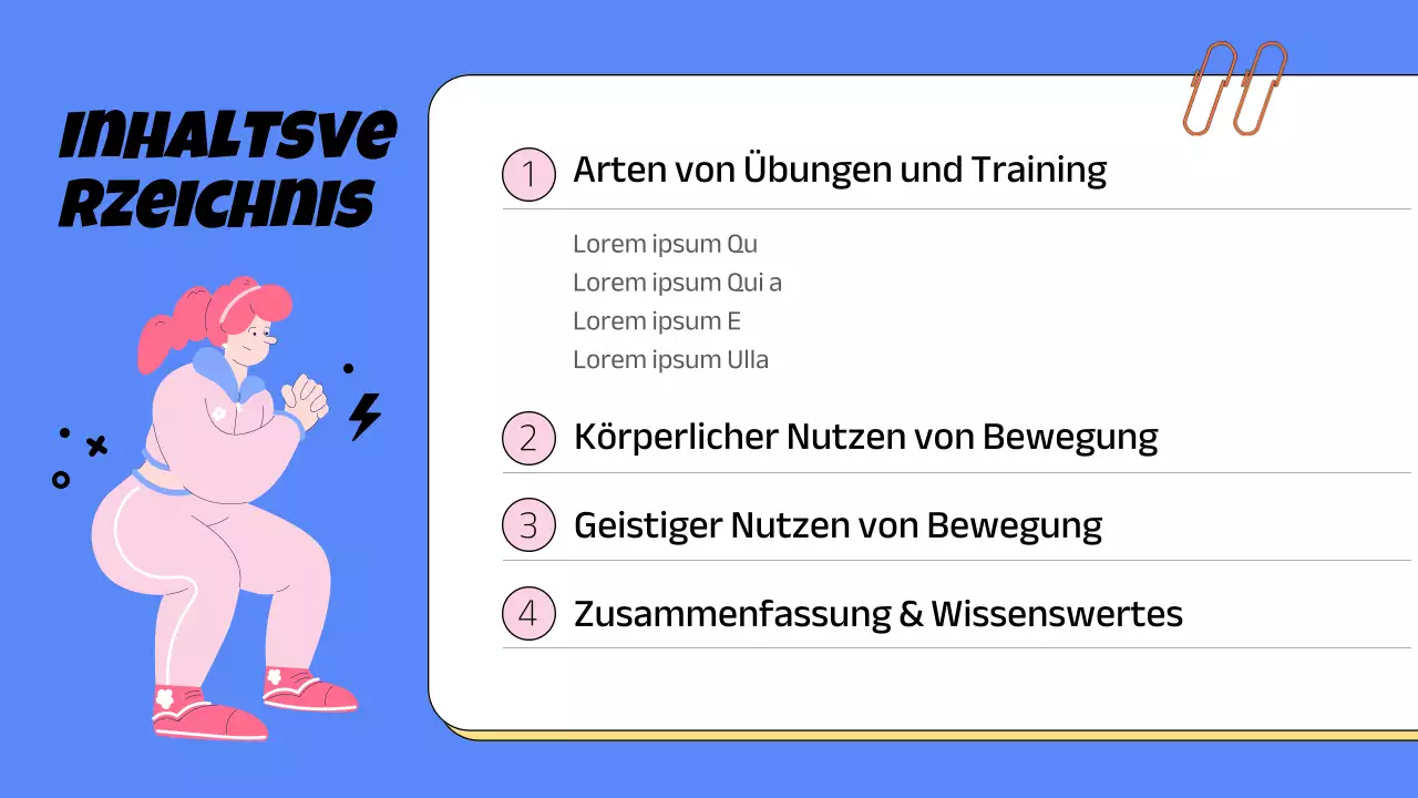 Trendige blaue und rosa Schulsportmaterialien