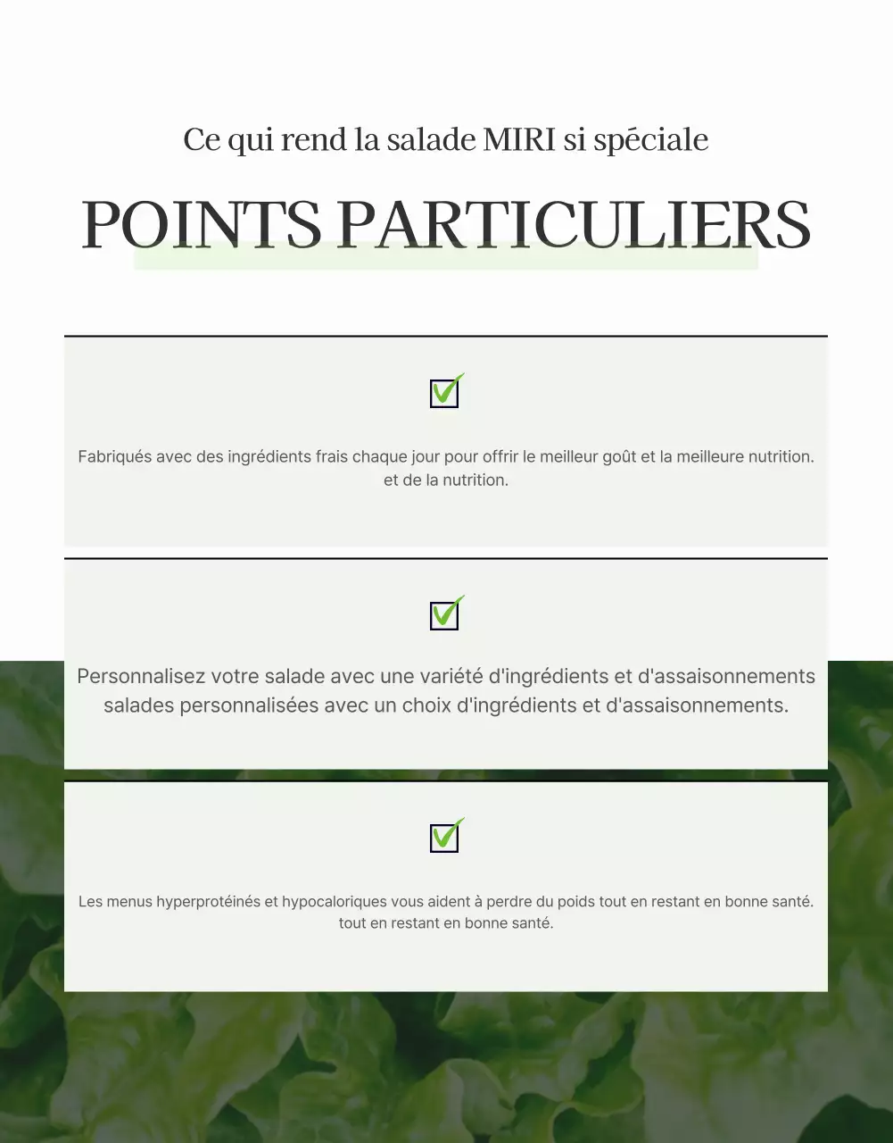 Promouvoir une salade simple avec des haricots blancs et verts