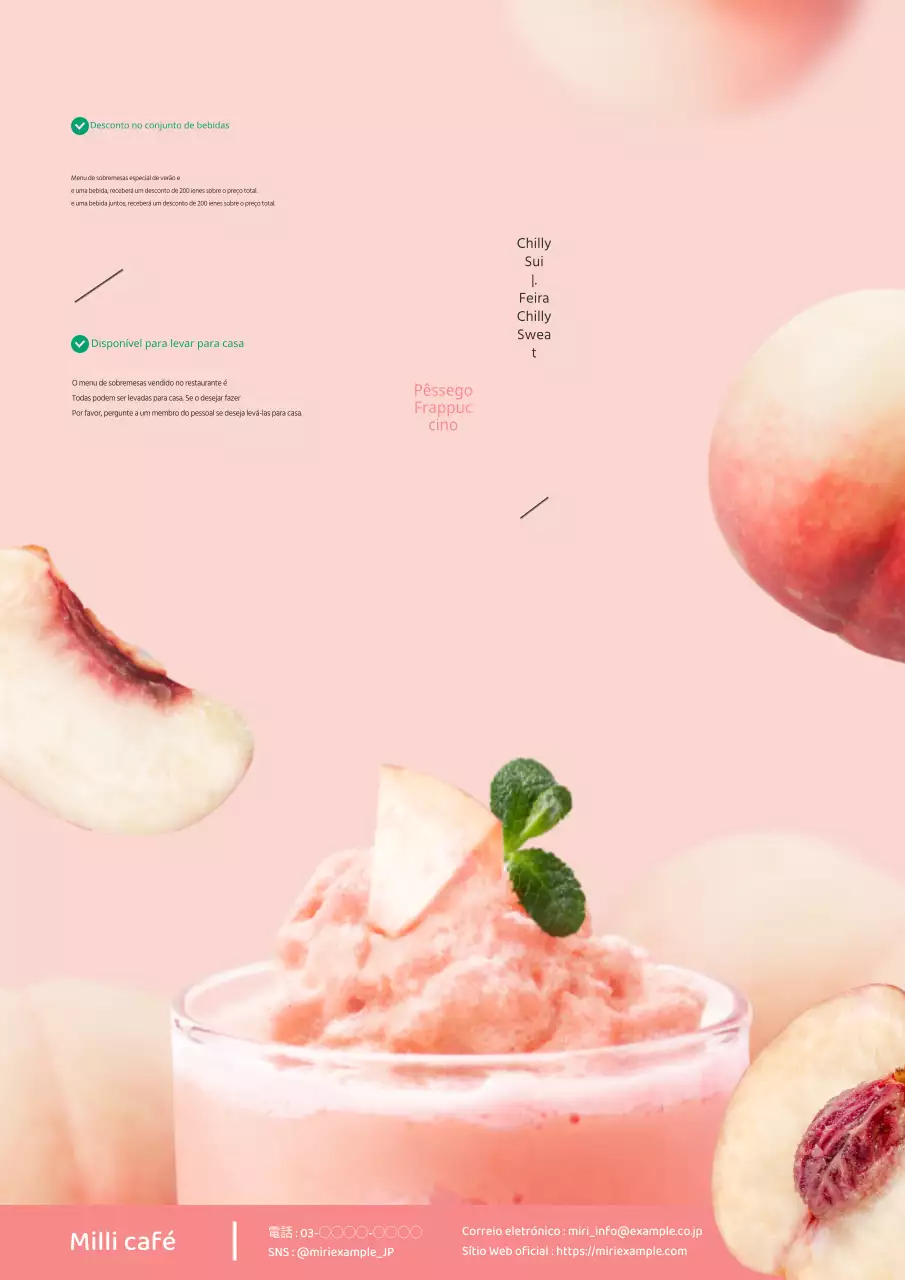 Um guia para menus de sobremesas de verão modernos com um toque cor-de-rosa