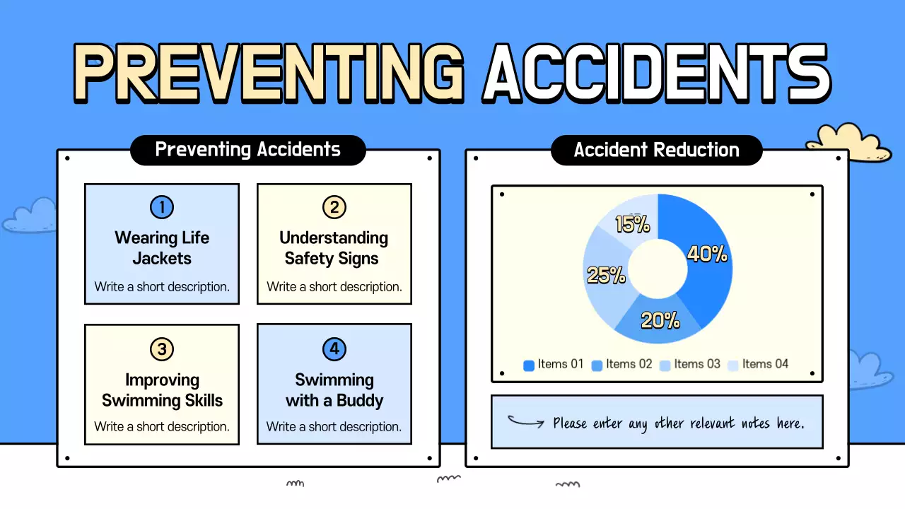 Blue Simple Beach Guide Presentation