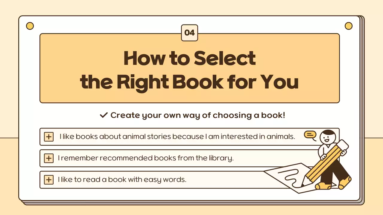 Beige Simple Reading Guide Presentation