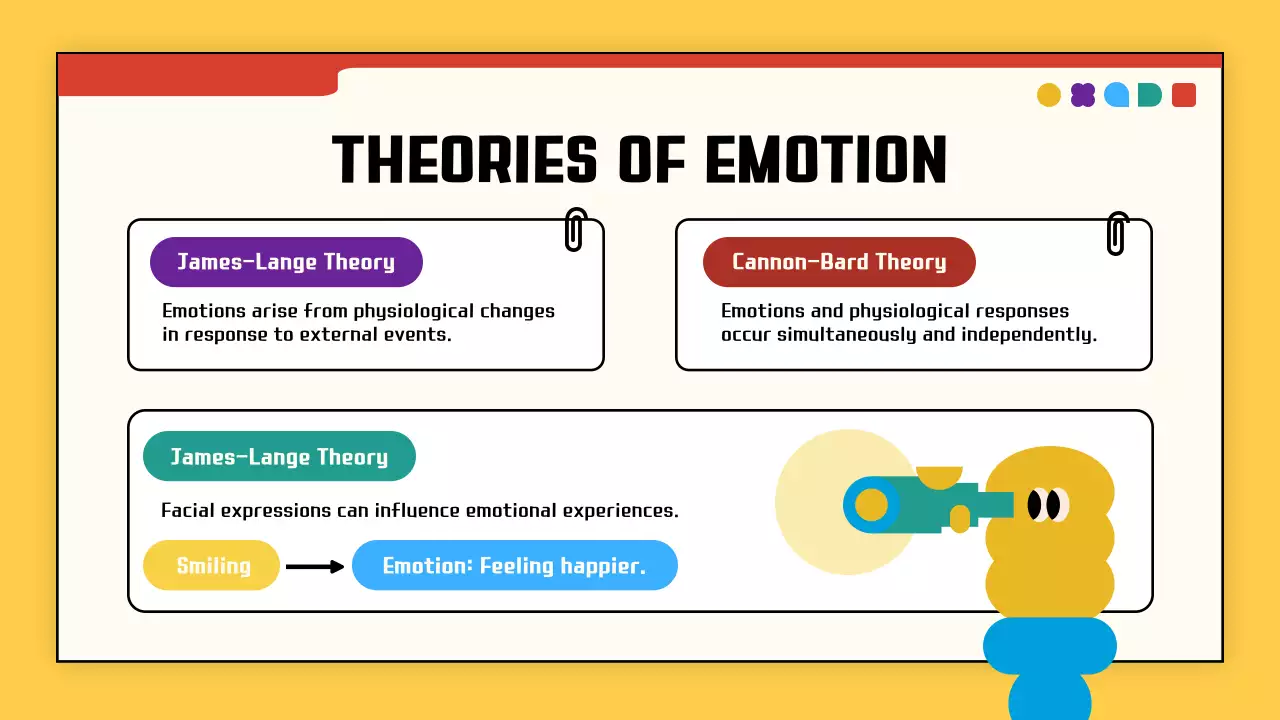 Yellow Abstract Emotions Lecture Presentation