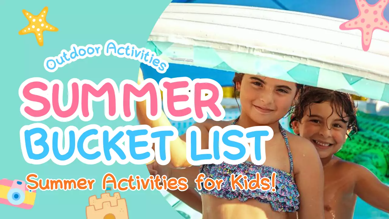 Blue Playful Summer Guide YouTube Thumbnail