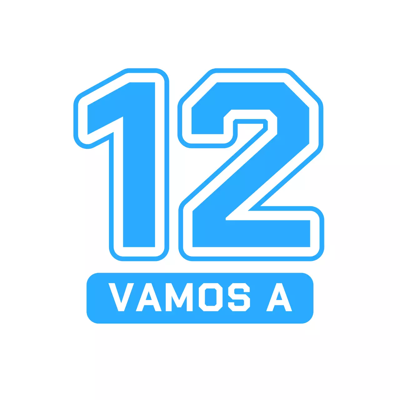 Mercancía de iniciales numeradas con un concepto de número posterior