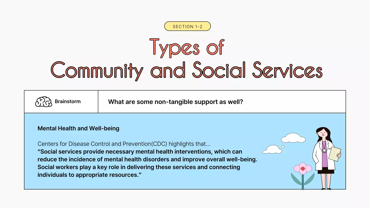 블루 심플 자원봉사자 프로모션 프레젠테이션