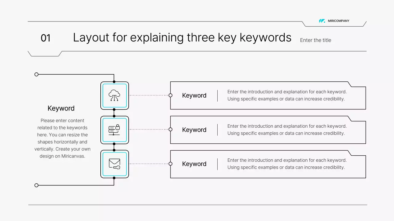 White Modern Electronic Presentation