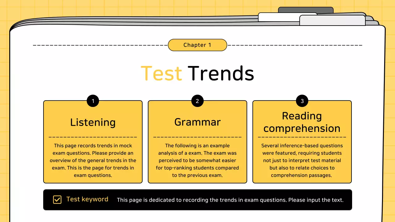 Yellow Modern Academic Template Presentation
