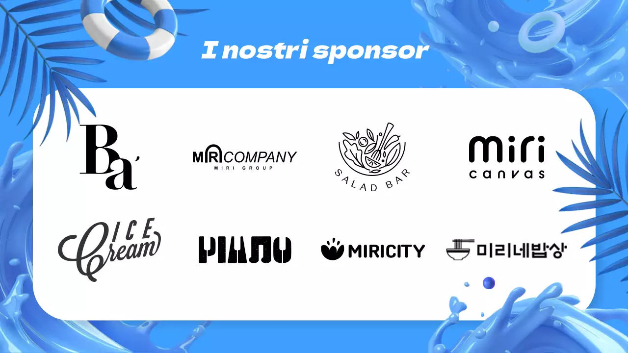 Annuncio del Blue Summer Festival