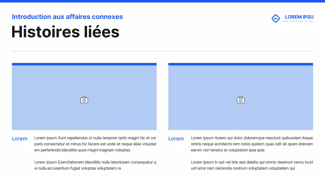 Matériel de formation simple pour les enseignants, en bleu et en noir