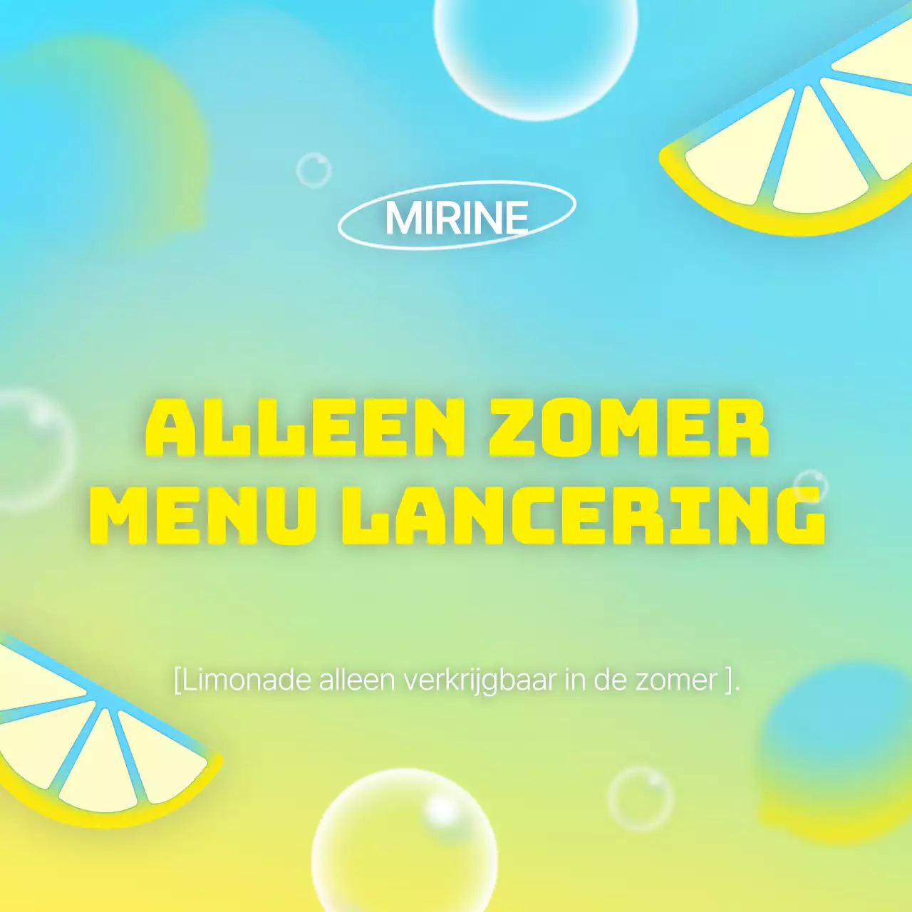 Een collectie regenboogkleurige, trendy afbeeldingen voor de zomer