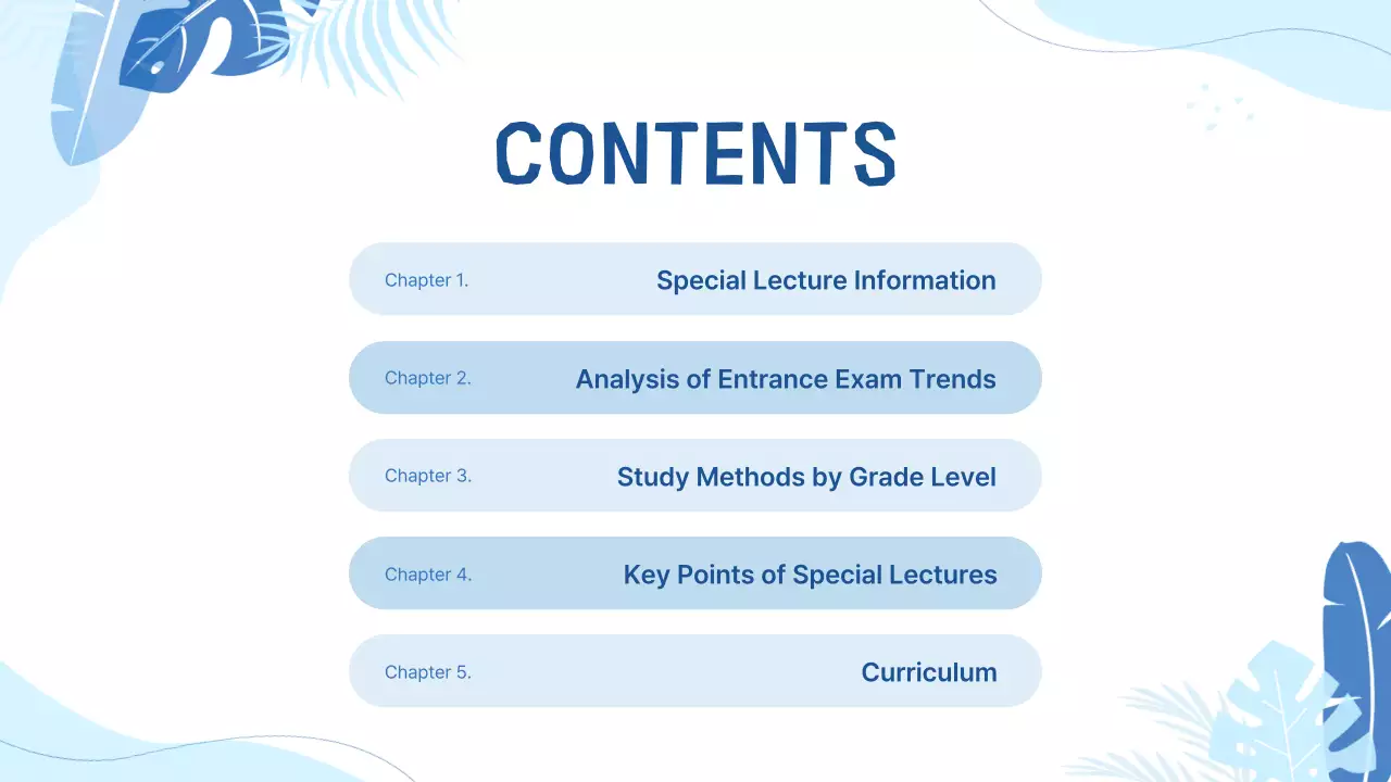 Apresentação de convite para palestra moderna azul