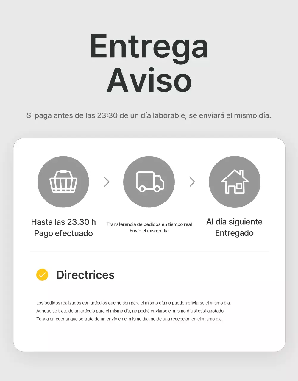 Anuncios y precauciones en el centro comercial de moda en gris y azul claro