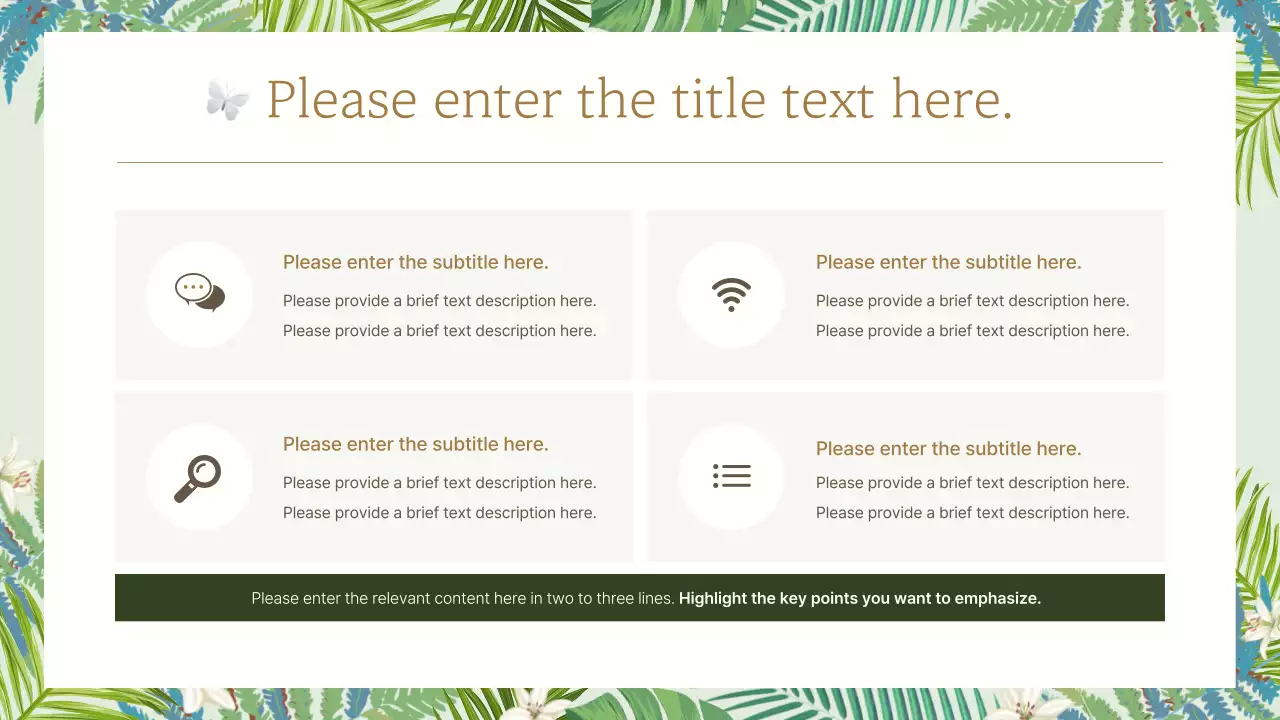 Beige Botanical Marketing Presentation