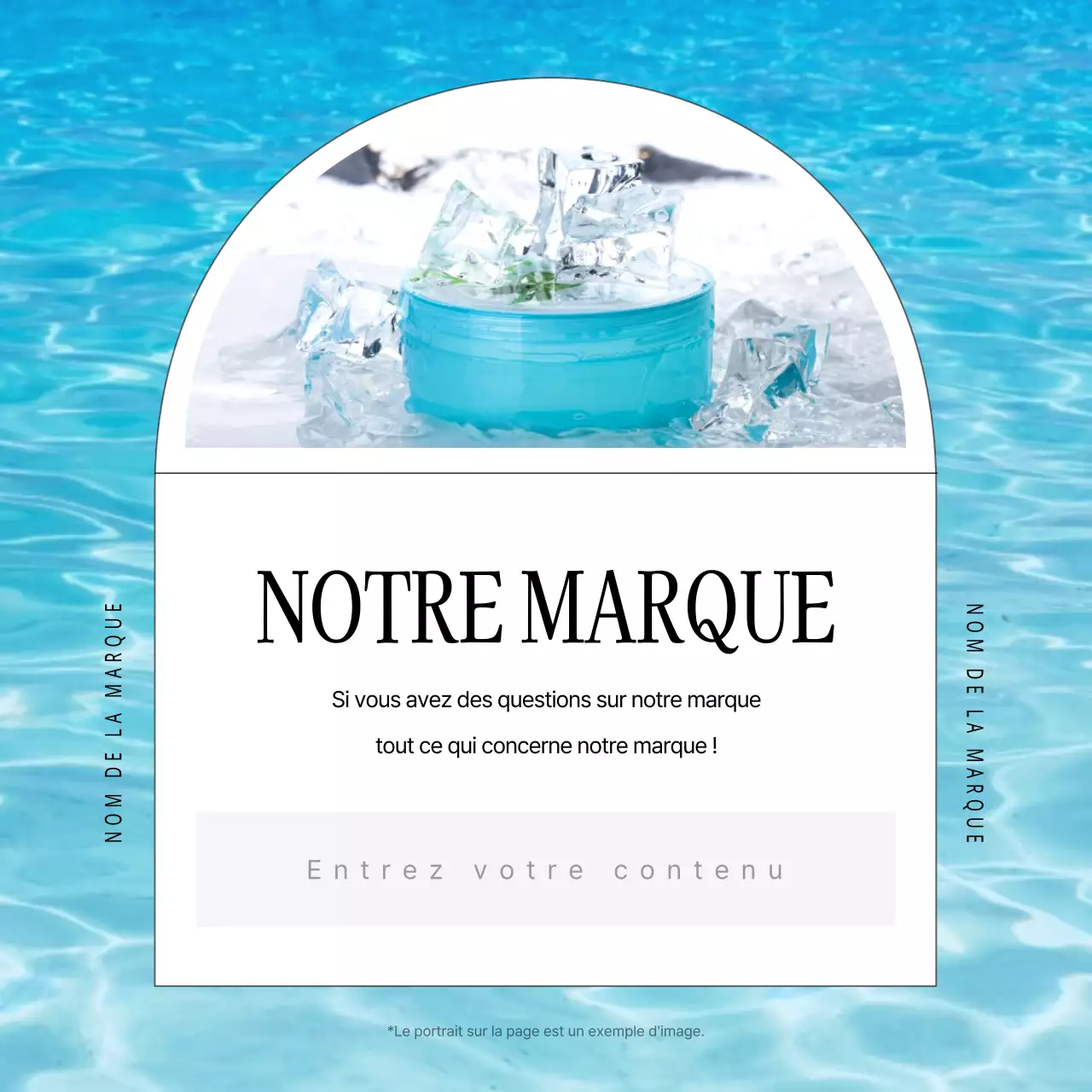 Blanc et simple, beauté estivale, marketing des marques de cosmétiques en été