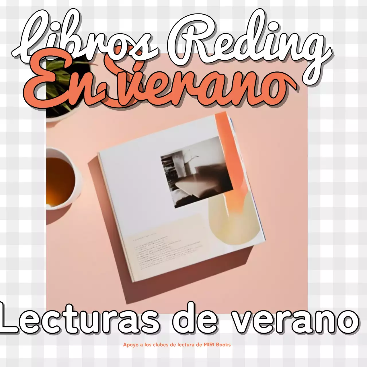 Promover el apoyo al club de lectura de la editorial naranja y blanca