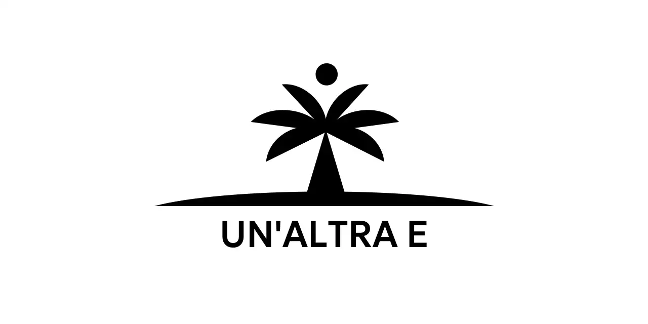 Design di carta da lettere con un'isola con palme