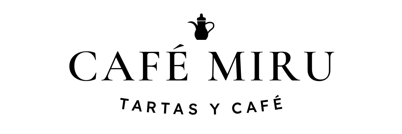 Logotipo de cafetería de postres con un elegante concepto de fuente inglesa